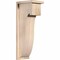 Ekena Millwork Del Monte Smooth Corbel w/Backplate, Douglas Fir, 7 1/2"W x 10"D x 26"H COR08X10X26DEL01SDF - alternate 1
